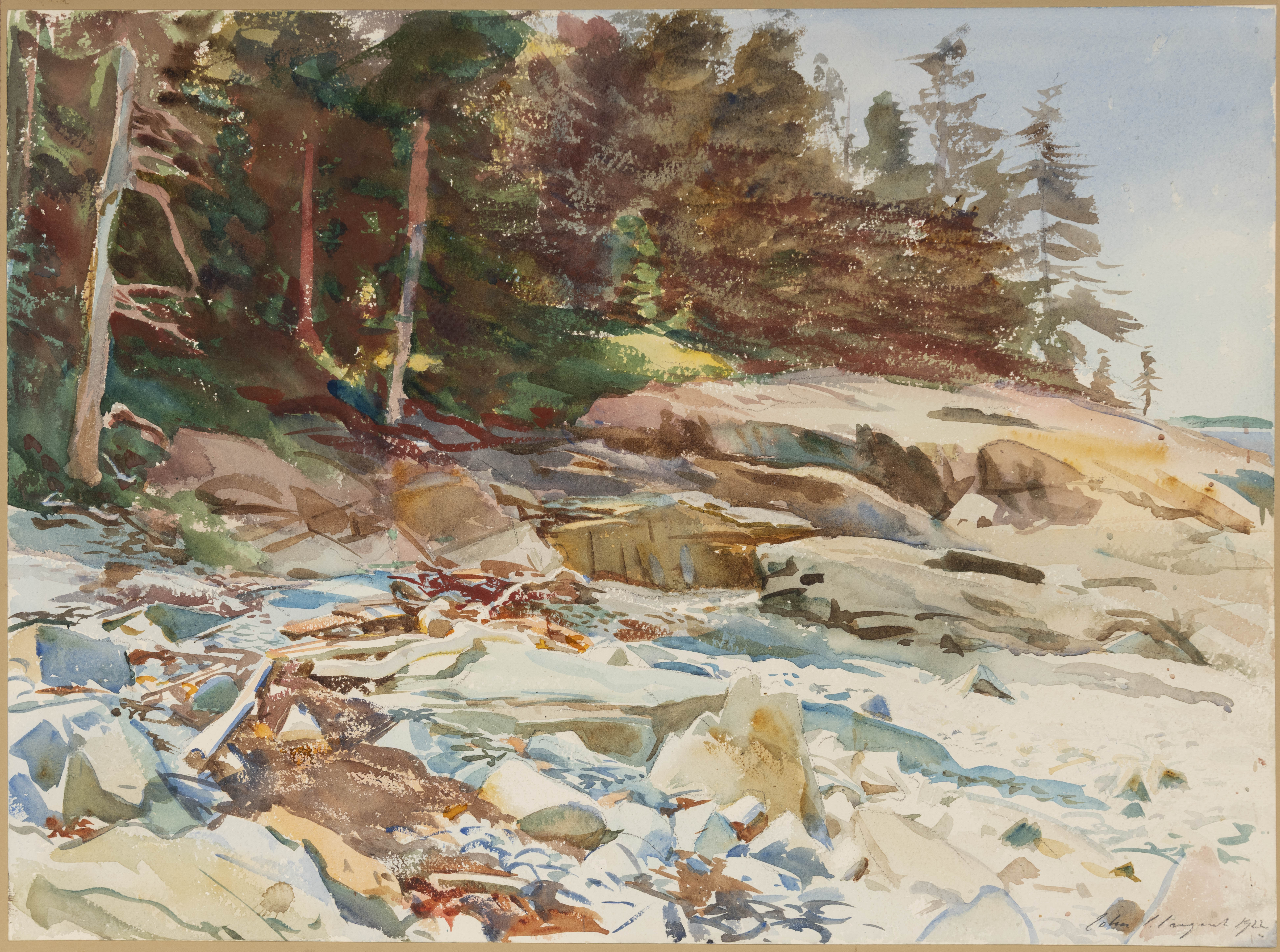 Ryefield Beach, Ironbound Island, Maine